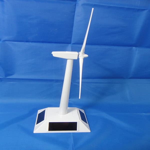 Solcellsdriven Vindkraftverk Modell Byggsats Barn DIY Vinghjul för Barn Present