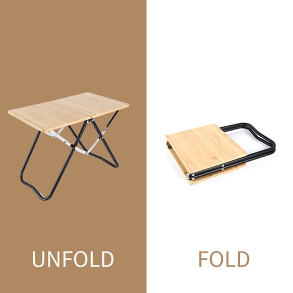 Vikbart Campingbord Picknickbord Robust Utomhus Fällbart Bord 30kg Lastkapacitet