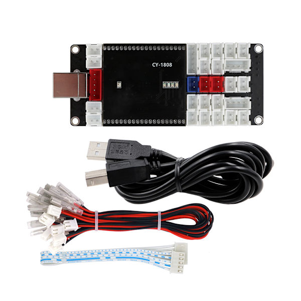 Arcade Game Controller Enkooderi Fly Joy Code Board 3D Analog Stick Sensor PS4:lle PS3:lle Nin-tendo Switch An-droid Raspb