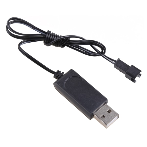 4,8V 250mA USB -laddare power med SM 2P-kontakt för RC-bil