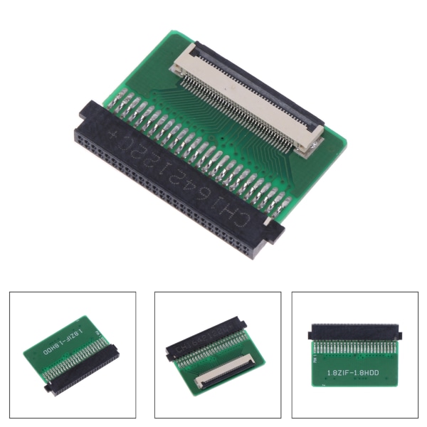 1,8 tum 50 stifts SSD-kort för att ersätta 50 stifts hårddisk med 1,8" ZIF CE-enhet