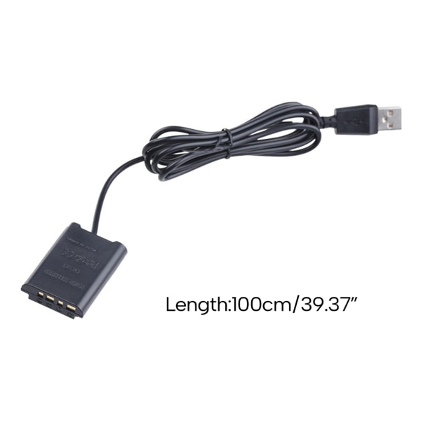 NPBX1 Dummy Batteri Power Power Bank USB -kabel för DSC-RX1 DSC RX100 RX1R Digitalkamera Power