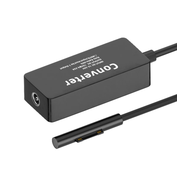 DC15V 65W Type-C naaras-urossovitinkaapeli Surface Pro 3/4/5-/6/7/8/X Go 2/3 kannettava tietokone 2/3/4 Book 2/3/4CC