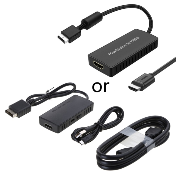 Link Adapter PS1 til PS2 til PS3 til for HDMI Converter Hdmi-kompatibel 1080p 720