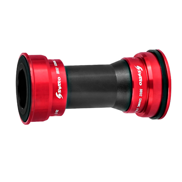 Ulompi laakeri Keskilaakeri Linja/paine-sisään Sram 24-22mm 68-73mm ceramic thread red