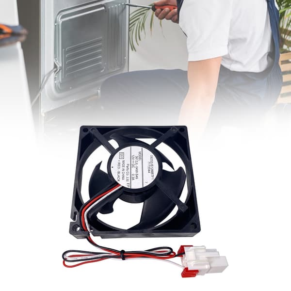 Fleksibel 12V Køleskabskøleventilator Robust Konstruktion