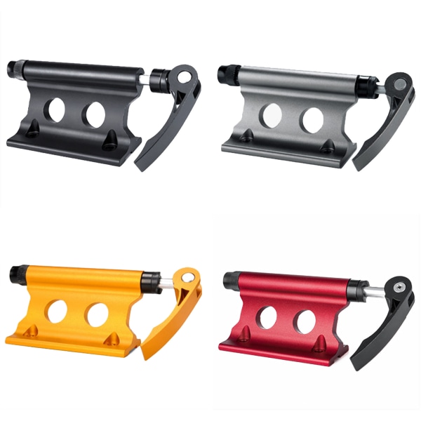 Framgaffel Fixed Clip Bagagehållare, Cykel Lockout Gaffelfäste, Lastbilscykel för Carri Titanium color