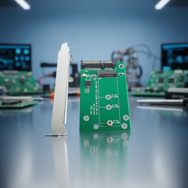 M.2 SATA3.0-stasjon til SATA3.0-adapter Rask hastighet 6 Gbps overføring for 2230