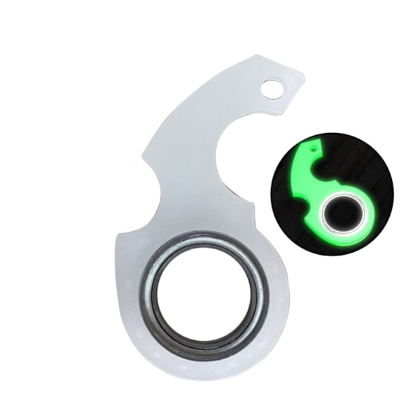 Nøglering Spinner Spinning Nøglering Spinner Legetøj til Bilnøgle Nøgle Flipping Legetøj Stress Reliever Legetøj Lomme Legetøj Spinning