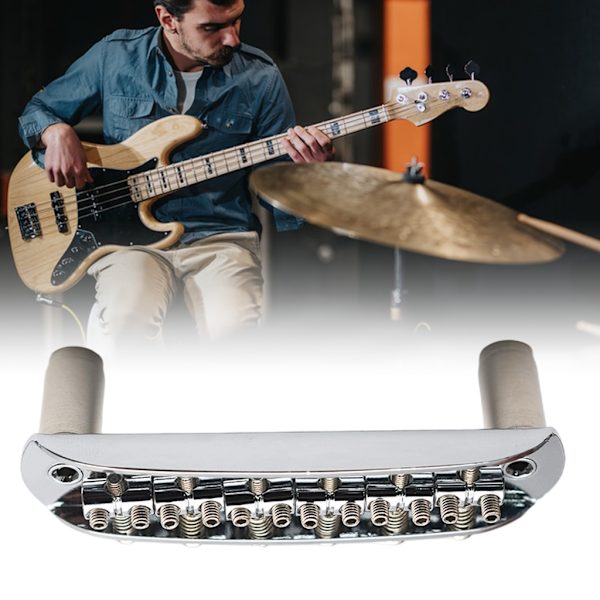 Strängavstånd 10,8 mm Gängade sadlar Gitarrstall för elgitarr