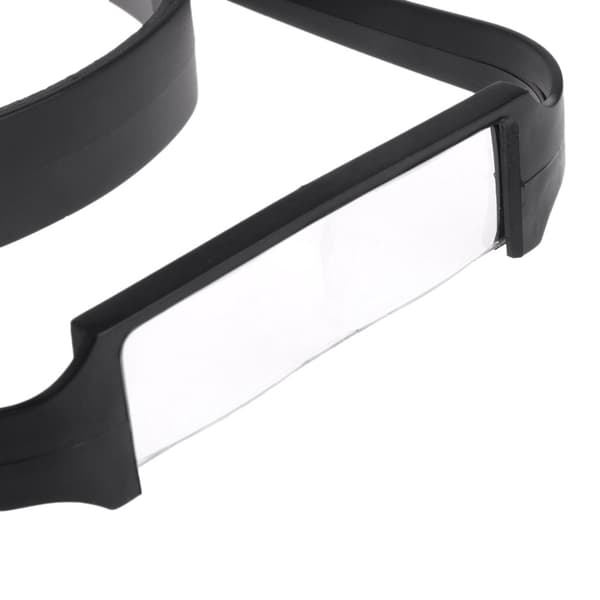 Forstørrelsesglass 4 Utskiftbare Linser Hodebøyle Forstørrer 1.6x 2.0x 2.5x 3.5x