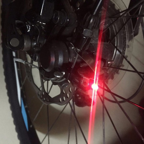 Mini bremse cykel lys montering hale baglygte, cykler bag bremselys