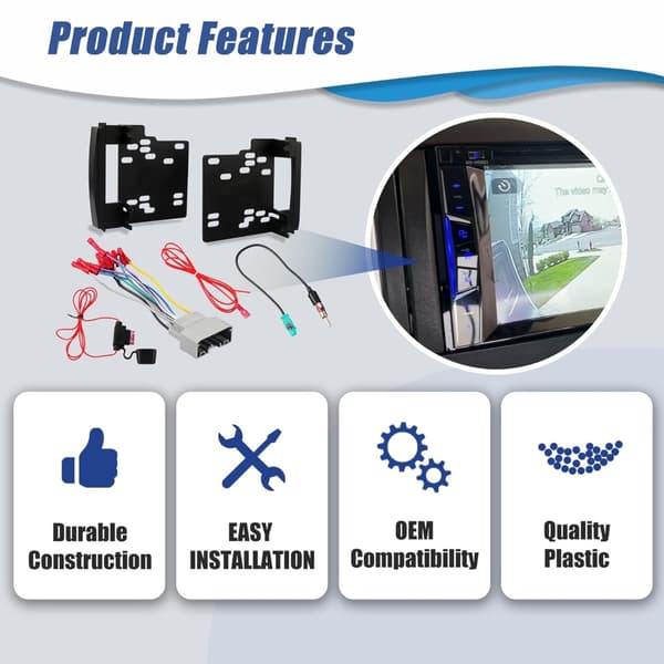 ABS Radio Antenne Ledningsnet Farvepanel Journey