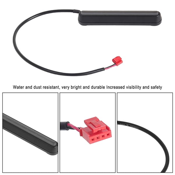 Elektrisk sparkesykkel frontlykt erstatning LED-lys for G3 F3