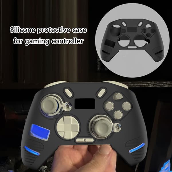 Silikonskydd för spelkontroll, 4 skyddsfodral