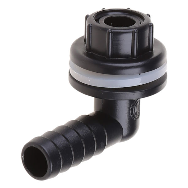 Plasttilpasning vann for tankkobling Albueadapter for små filtertanker