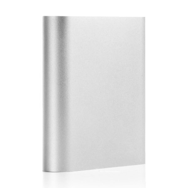 Aluminiumlegering 4-delad 18650 Materialsats Power för case Litiumbatteriladdningsbox Silver