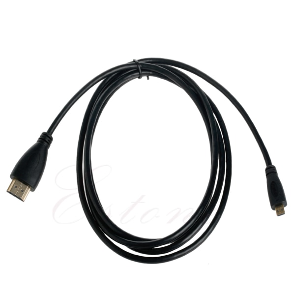 Adapterkabel 1080P Micro HDMI-kompatibel till HDMI-kompatibel konvertersladd
