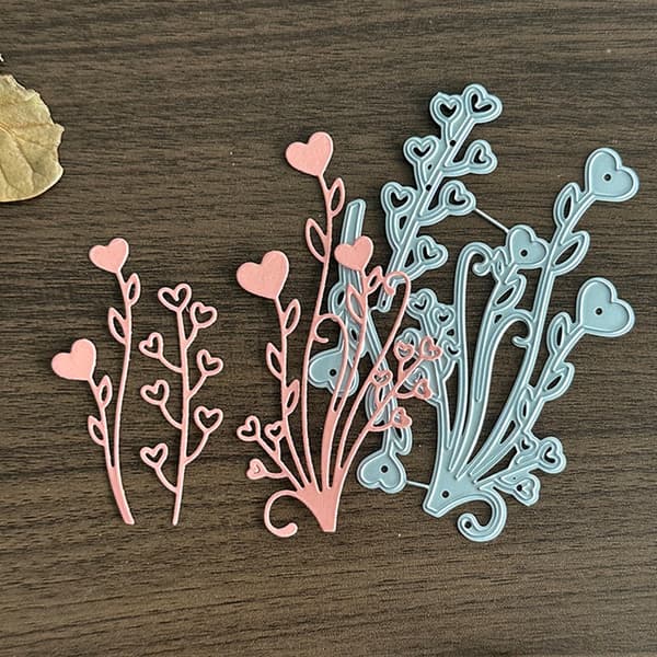 Blomst Skærestans Scrapbooking Prægning Stencils Kulstofstål Stanseskæring