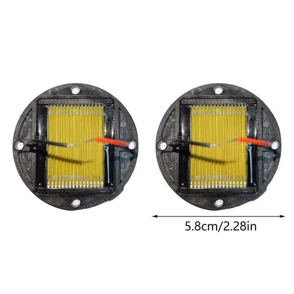 2 ST 65mm Luftdiskant Högtalare Diskanter 4OHM för Ljud