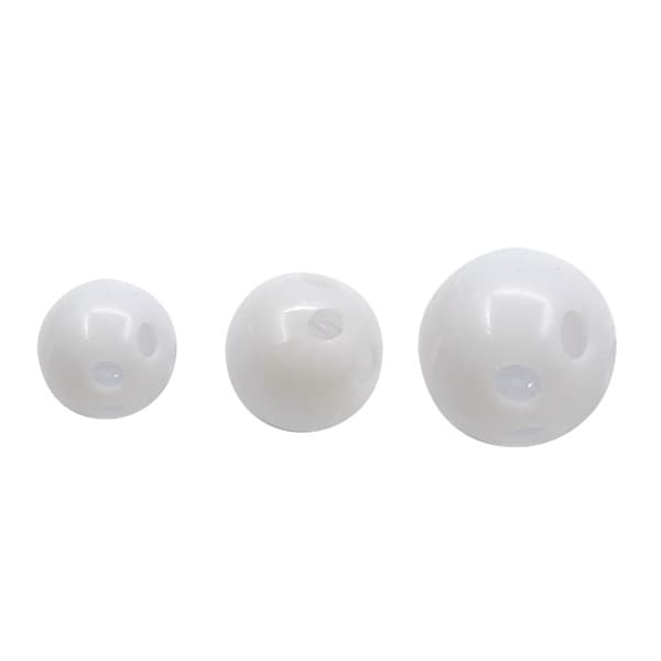 Pyöreä Doll Noise Maker Squeaker Rattle Insert DIY askartelupehmolelutarvikkeet 24mm