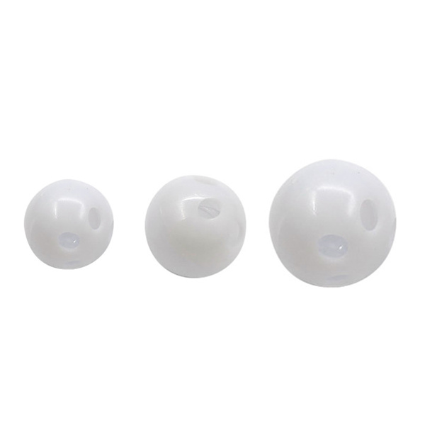 Rund for Doll Noise Maker Squeaker Rattle Insert DIY Crafts Plysjleketilbehør 24mm