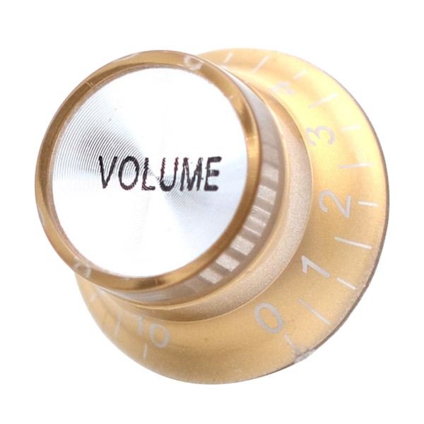 Volymton Potentiometer Knoppar Elgitarr Hastighetskontroll Knopp för LP SG Gold Volume