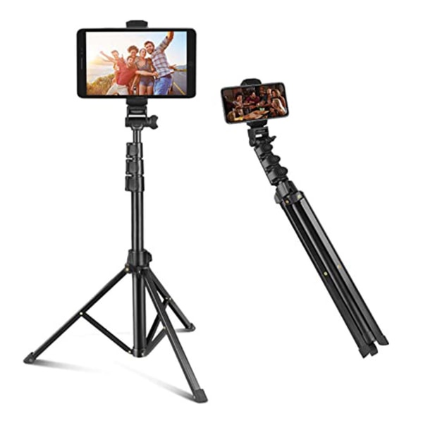 Flexibelt stativ Utdragbart resor Lättviktsställ för mobiltelefonfäste Kamera Live Streaming Selfie Stick