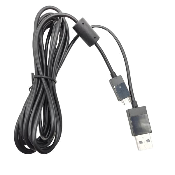 USB-ladekabel til spilcontroller 275 cm datatransførselsladekabel