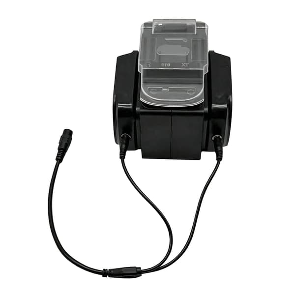 Parallell ladeadapter med liten størrelse egnet for 21V batterier