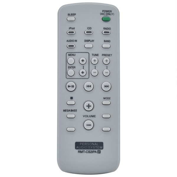 Ersättningshemmabiofjärrkontroll RMT-CS2IPA för ZS-S2IP ZS-S4IP ZS-S2IP/B Ljudsystem Reparation Reservdel
