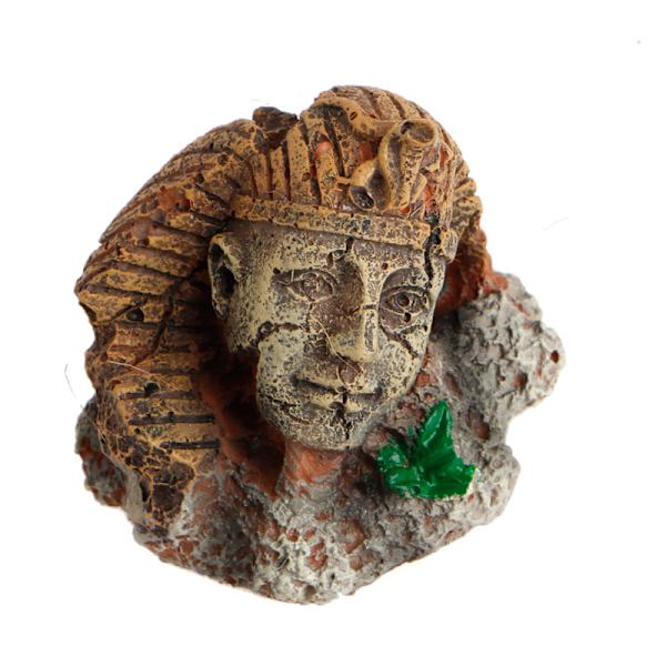 Akvarium statue dekorasjoner Små harpiks ornamenter for ferskvann saltvann