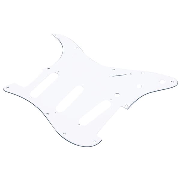 Hvid Tortoise til Shell Pickguard 3 Ply Scratch Plates til Fender Ny