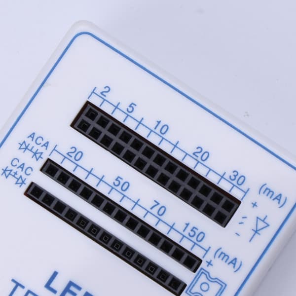 Bærbar LED-tester Testboks Mini Lysdiode Pære Lampe 2~150mA