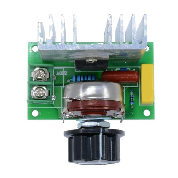 220V 4000W SCR Elektronisk Spänningsregulator Hastighetskontrollerkort