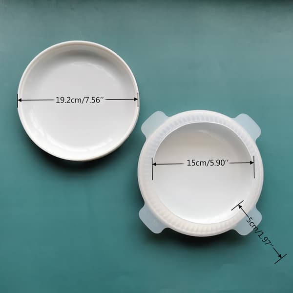 Kage Cupcake Delikat Disk Form Cookie Cutters 3D Bageværktøj Børnegave