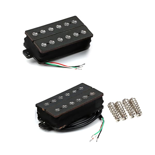 Gitarr Dubbel Coil Pickups Ersättningar Tillbehör för Gitarrdel