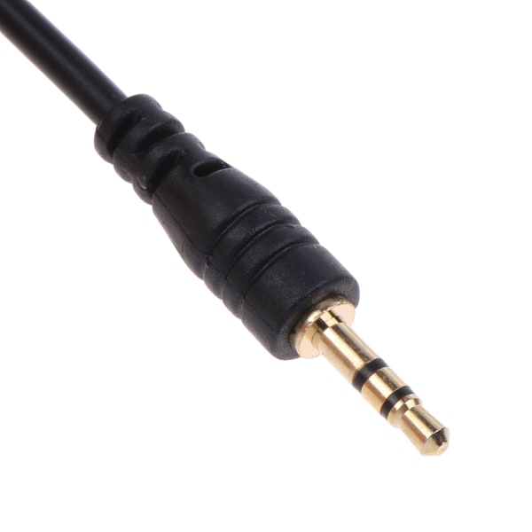 2,5 mm ljudförlängningskabel 3-polig hane till hona förlängningskabel AUX-kabel för hörlurar Mikrofoner med 2,5 mm port 1.5m