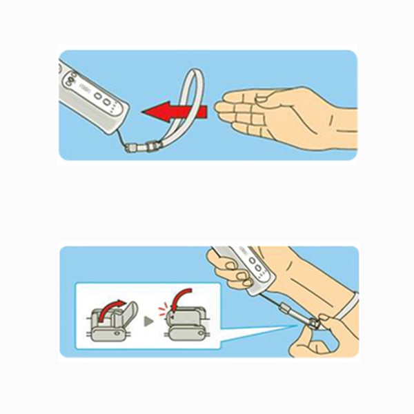 30 st/ set Justerbar handledsrem Handgreppslinsrep Armband för Wii-fjärrkontroll Telefonspeltillbehör