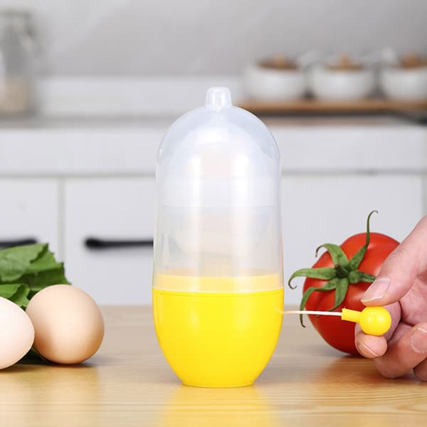 Manuelle eggshakere i plast, eggehvite- og plomme-spinmikser, manuelle eggerøremaskiner