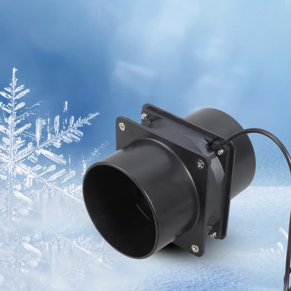 Støjsvag 8025 USB-blæser 75 mm kanalforbindelse 3 hastighedsindstillinger Vedligeholdelsesfri