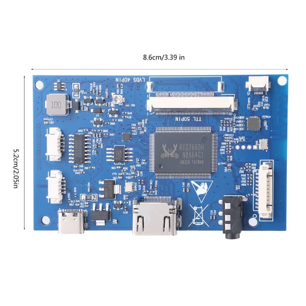 LCD Display Kombinationsdrev Controller Board AT070TN90/92/94 50pin Interface