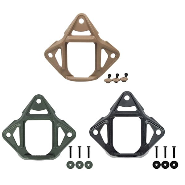 Taktisk hjelm NVG montering base shroud, Mud Color