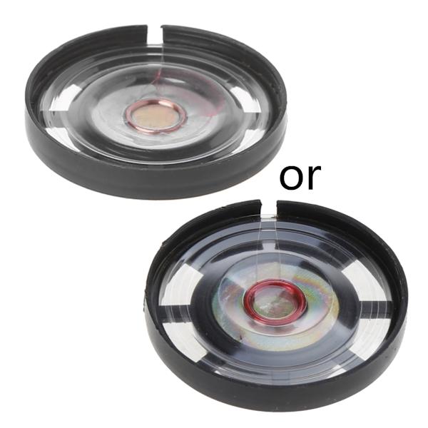 Bærbar 0,25W 8 Ohm rund lydhøjttaler bruges til legetøj, lydapplikation DIY Mini Audio Magnetic Speaker Kits