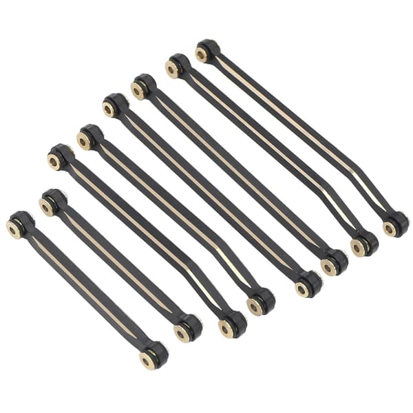 Bearbejdede messingstænger Chassis Linkage Assembly til 1/18 fjernstyret bil