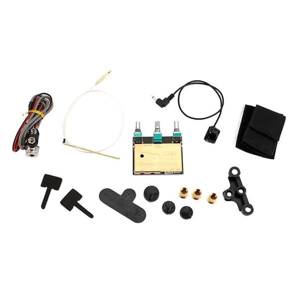 Förförstärkare Piezo Gitarr Pickup Akustisk Gitarr Inbyggd Aktiv Piezo Pickup