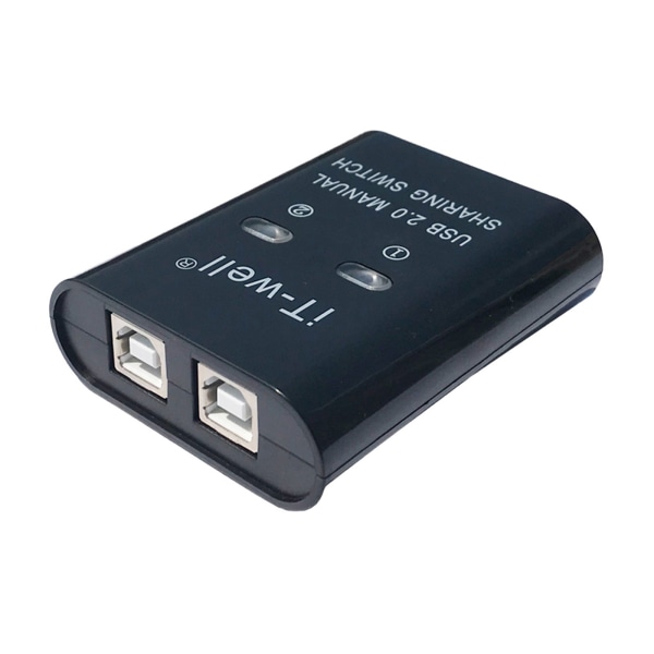 USB Switch Selector KVM Hub Adapter 2 PC Sharing 1 USB Printer Share Devices