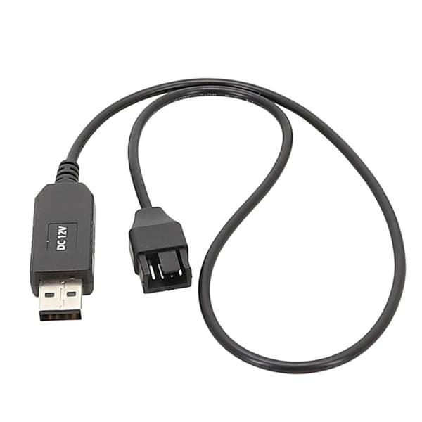 USB till 12V 4pin Chassis Kylfläns power för PC Kylfläkt Adapterkabel