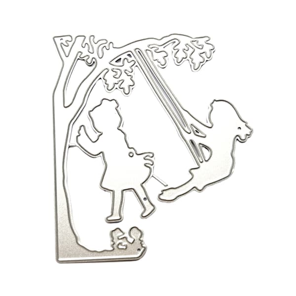 Swing Metallskärande Dies Stencils för DIY Scrapbooking Dekorativ Prägling