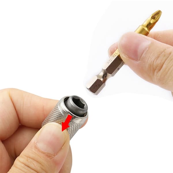 Adapter 6,35 mm sekskantfeste for effektiv konvertering av bor Profesjonell